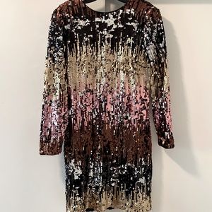 Zara long sleeve dress